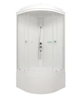 Душевая кабина Triton Ультра Щ0000061837 90x90 см профиль белый стекло прозрачное